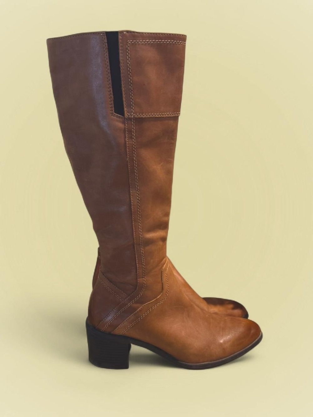 Franco Sarto Tall Leather Knee-High Boots